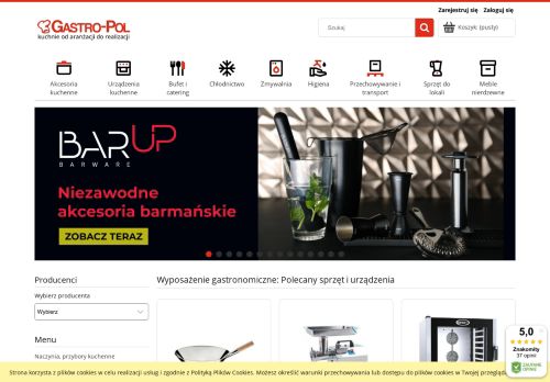 Sprzedaż-serwis sprzętu gastronomicznego „GASTRO – POL” Sylwia Nowak